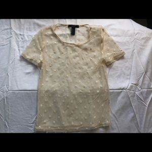 Mesh Top with Dots